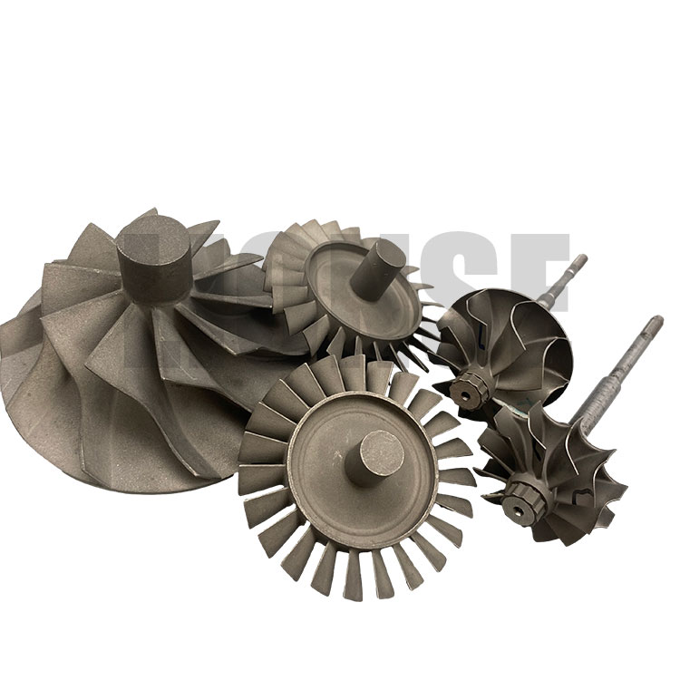 တိုက်တေနီယမ် Impellers များကို ကာစ်ပါ။