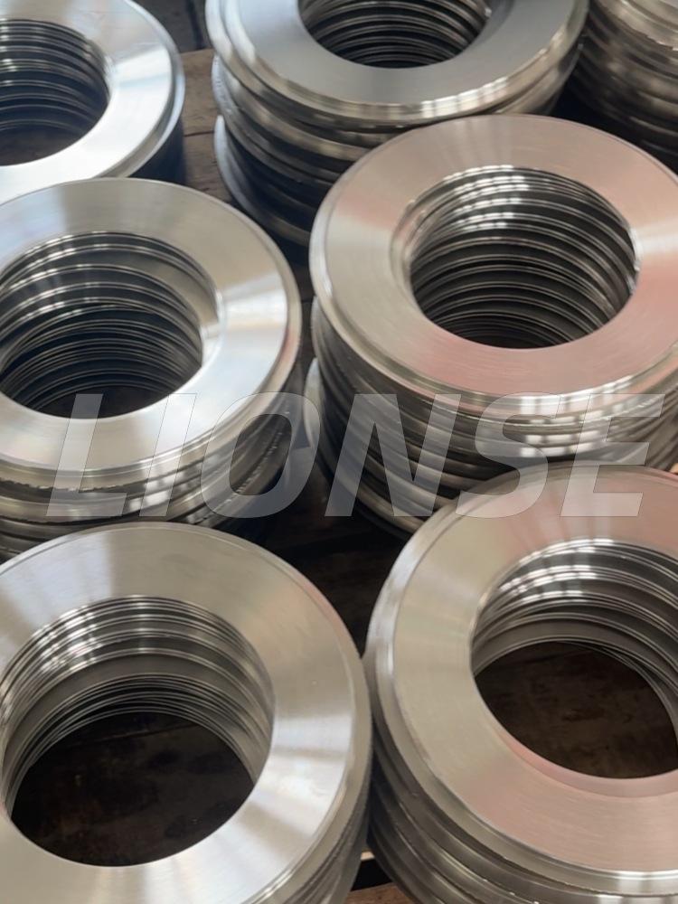 CNC Machined Solid Stainless Steel Flat Gasket ၊