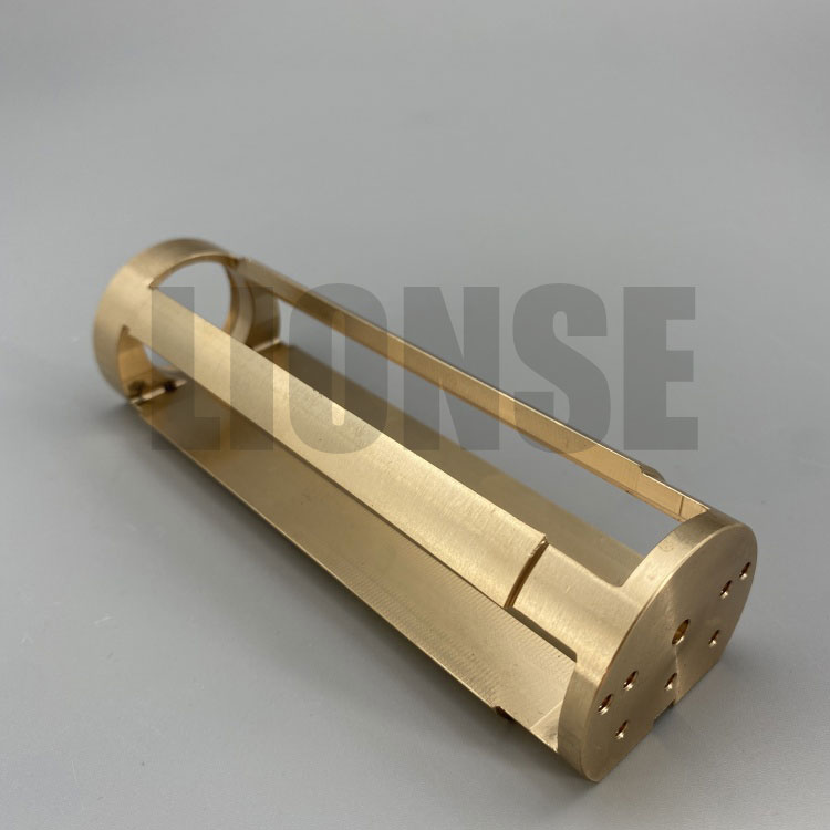 CNC Machining Brass Tube စက်ပိုင်းဆိုင်ရာအစိတ်အပိုင်းများ