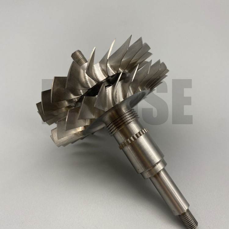 High Temperature Casting Turboshaft Impeller Turbocharger အစိတ်အပိုင်းများ