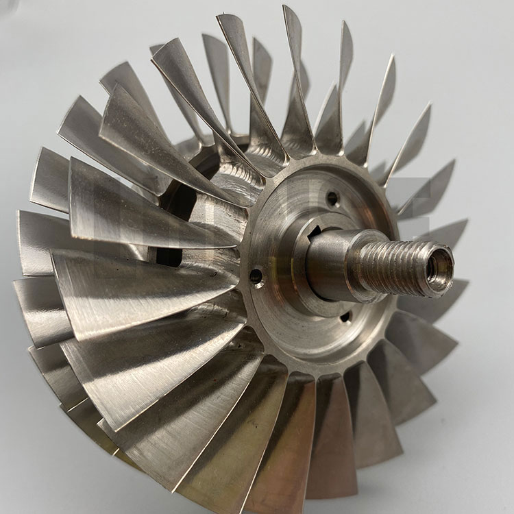 CNC Milling ၏ တိုက်တေနီယမ် Impellers